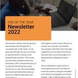 End of Term Newsletter – December 2022