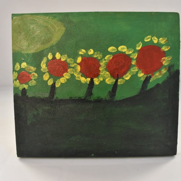 Flower Garden- Acrylic On Canvas