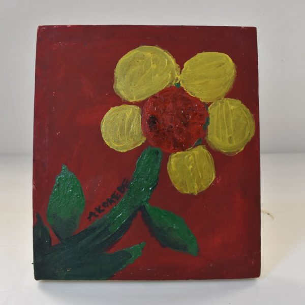 My Sun Flower- Acrylic On Canvas