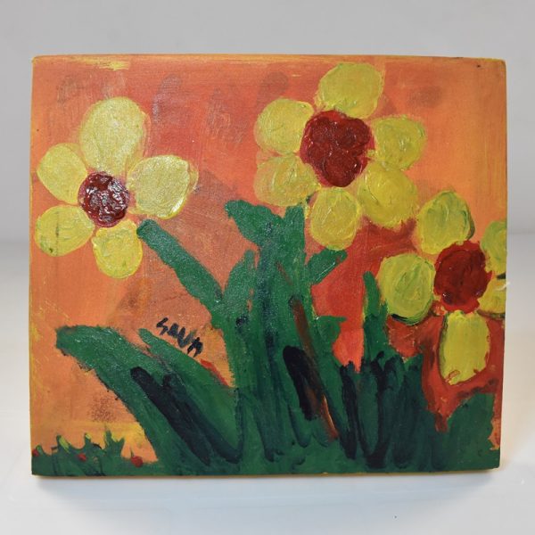 Sun Flower- Acrylic on Canvas