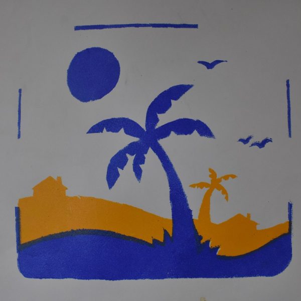 The Palms Landscape Prints on Paper